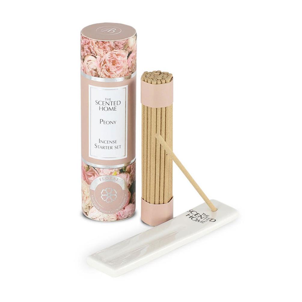 Ashleigh & Burwood Peony Incense Starter Set £8.99